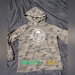 Boys hoodie shirt